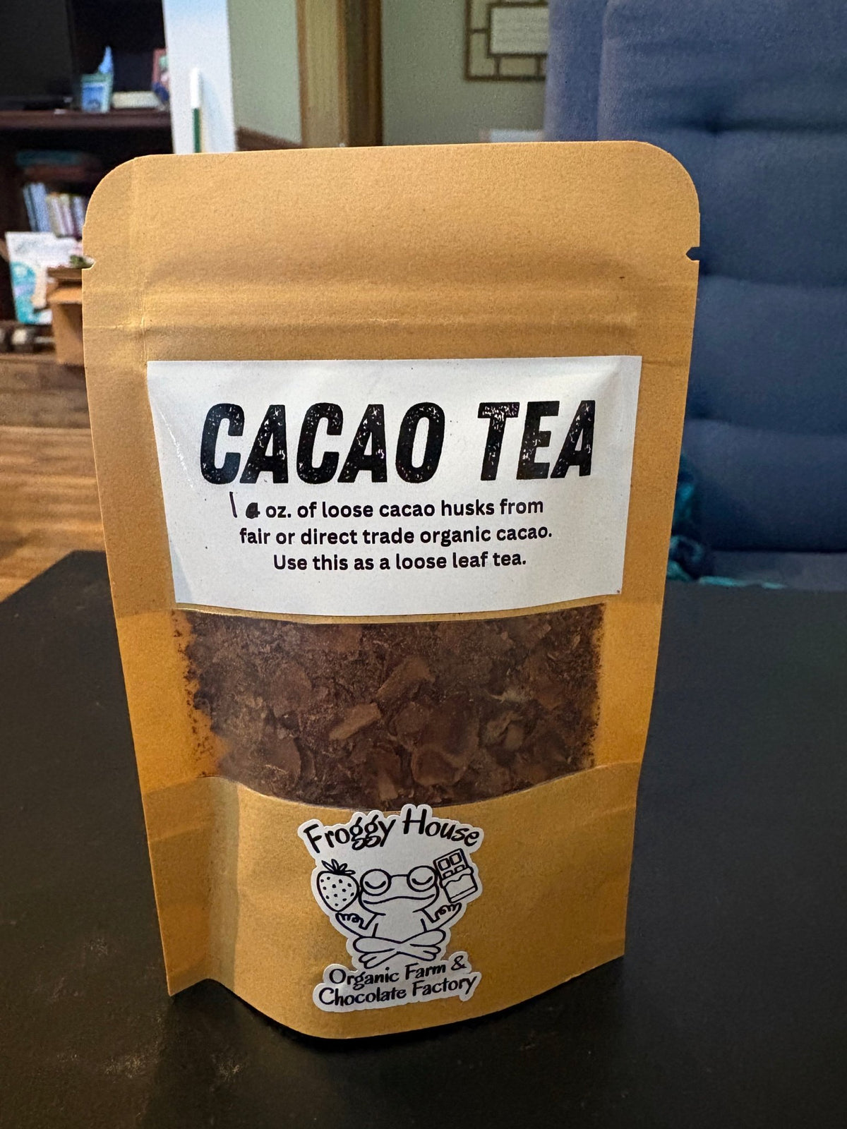 1oz. Small Cacao Tea - Froggy House Organic Farm and Chocolate Factory
