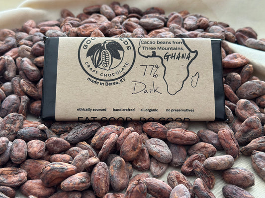 75% Dark Chocolate from Ghana