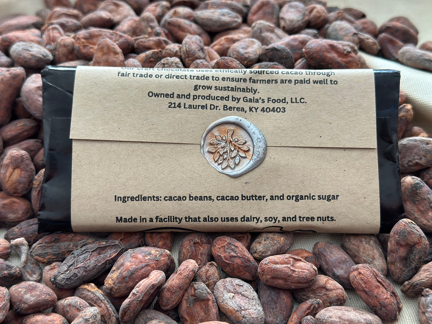 75% Dark Chocolate from Ghana