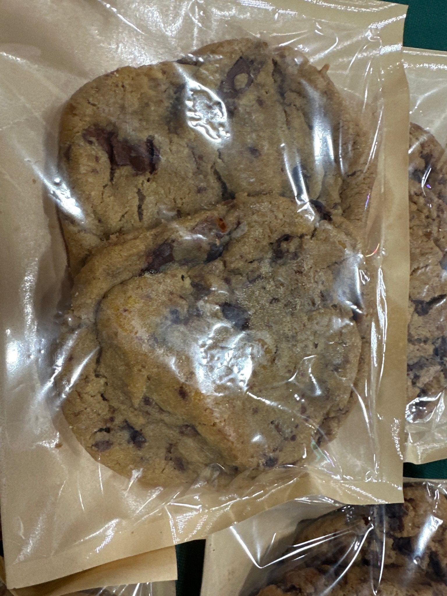 Chocolate chip cookies - Froggy House Organic Farm and Chocolate Factory