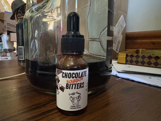 Small Cacao Bourbon Bitters - Froggy House Organic Farm and Chocolate Factory